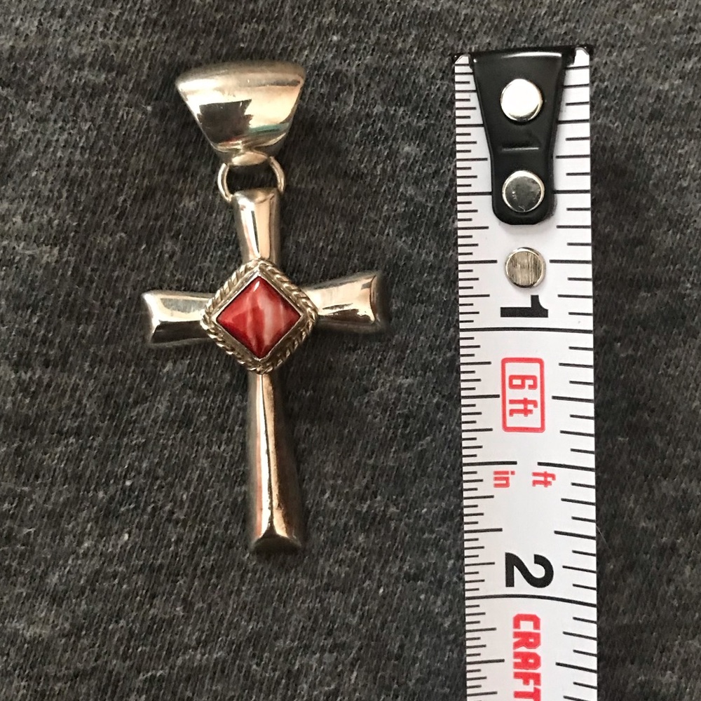 Sterling Silver Cross - Picture 3 of 4